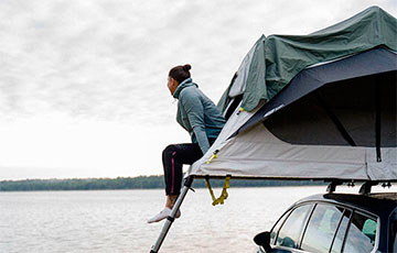 Беларусская семья целый месяц с комфортом жила в Норвегии в палатке