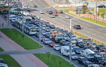 На дорогах Минска 9-балльные пробки