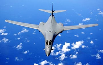 Стратегический бомбардировщик США B-1B Lancer прибыл в Норвегию
