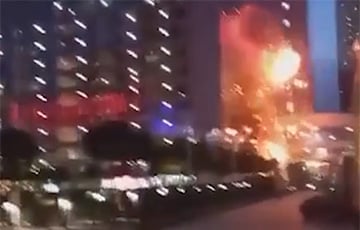 Момент удара беспилотников по «Москва-Сити» показали на видео