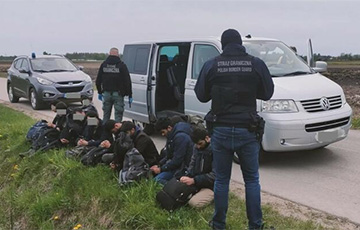 Более 200 нелегальных мигрантов пытались попасть в Польшу из Беларуси