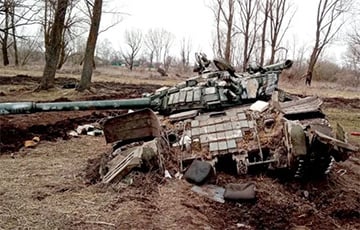 Московитская рота потеряла восемь танков, даже не вступив в бой с ВСУ