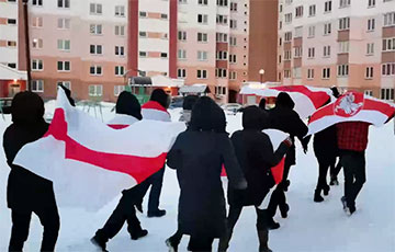Гродненская Ольшанка вышла на дворовой марш