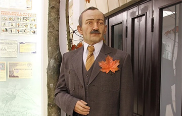 В музее «Беларусбанка» в Минске поставили фигуру Янки Купалы
