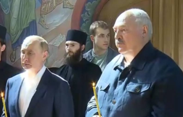 Лукашенко взял в московитский монастырь и сына