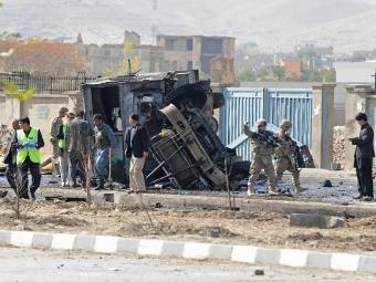 В результате теракта в Кабуле погибли 5 военнослужащих НАТО