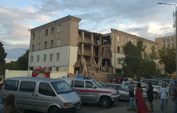 В Гомеле рухнуло здание РОВД, где в 2020 году пытали беларусов