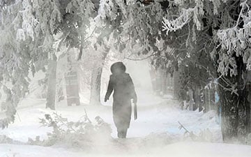 На Беларусь движутся сразу два циклона