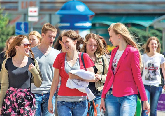 Молодежь в Беларуси - каждый пятый