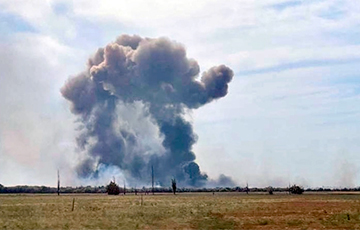 Командование Воздушных сил Украины рассказало, что было уничтожено на московитской авиабазе в Крыму