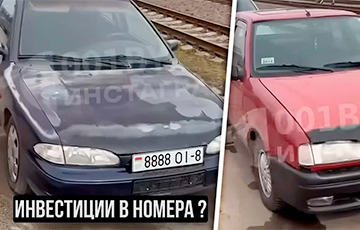 Беларусы скупают старые авто и ставят на них номера с красивыми комбинациями