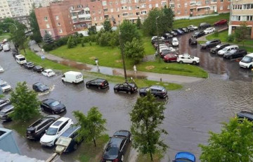 Минск затопило