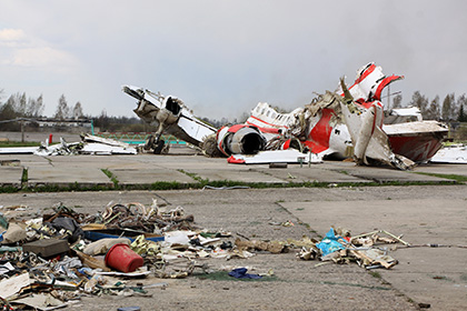 Польша попробует вернуть обломки самолета Качиньского через Гаагу