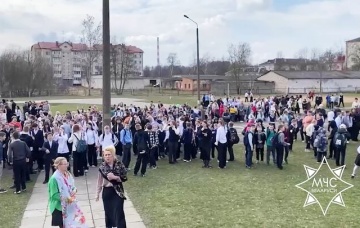 В Жодино эвакуировали сотни школьников из-за пожара