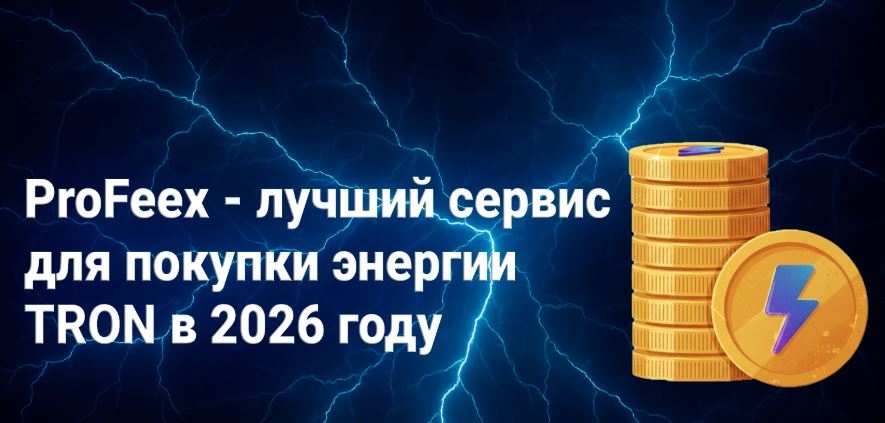 ProFeex - лучший сервис для покупки энергии TRON в 2026 году