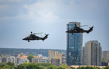 Над Вильнюсом пролетели немецкие вертолеты