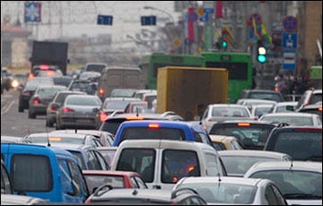 В Минске наблюдаются огромные пробки