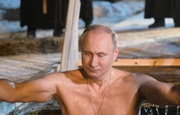 Кремль обманул московитов с купанием Путина в проруби