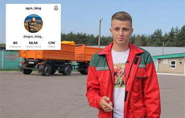 Беларусский агроблогер набрал 50 тысяч подписчиков в TikTok