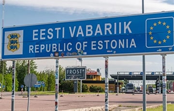 Эстония закрывает границу для авто на беларусских номерах