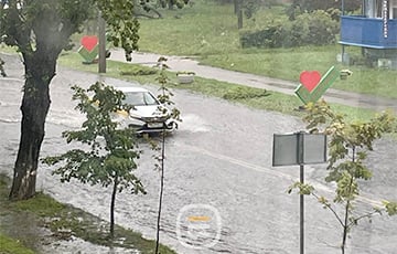 Солигорск затопило