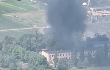 ВСУ показали, как уничтожают штаб оккупантов в Харьковской области