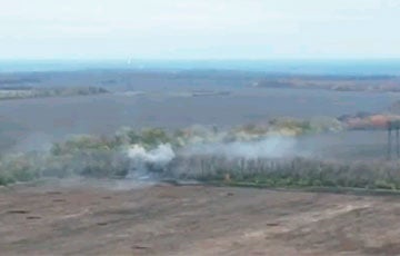 Украинские морпехи точным выстрелом из гранатомета СПГ-9 остановили продвижение войск РФ на Авдеевском направлении