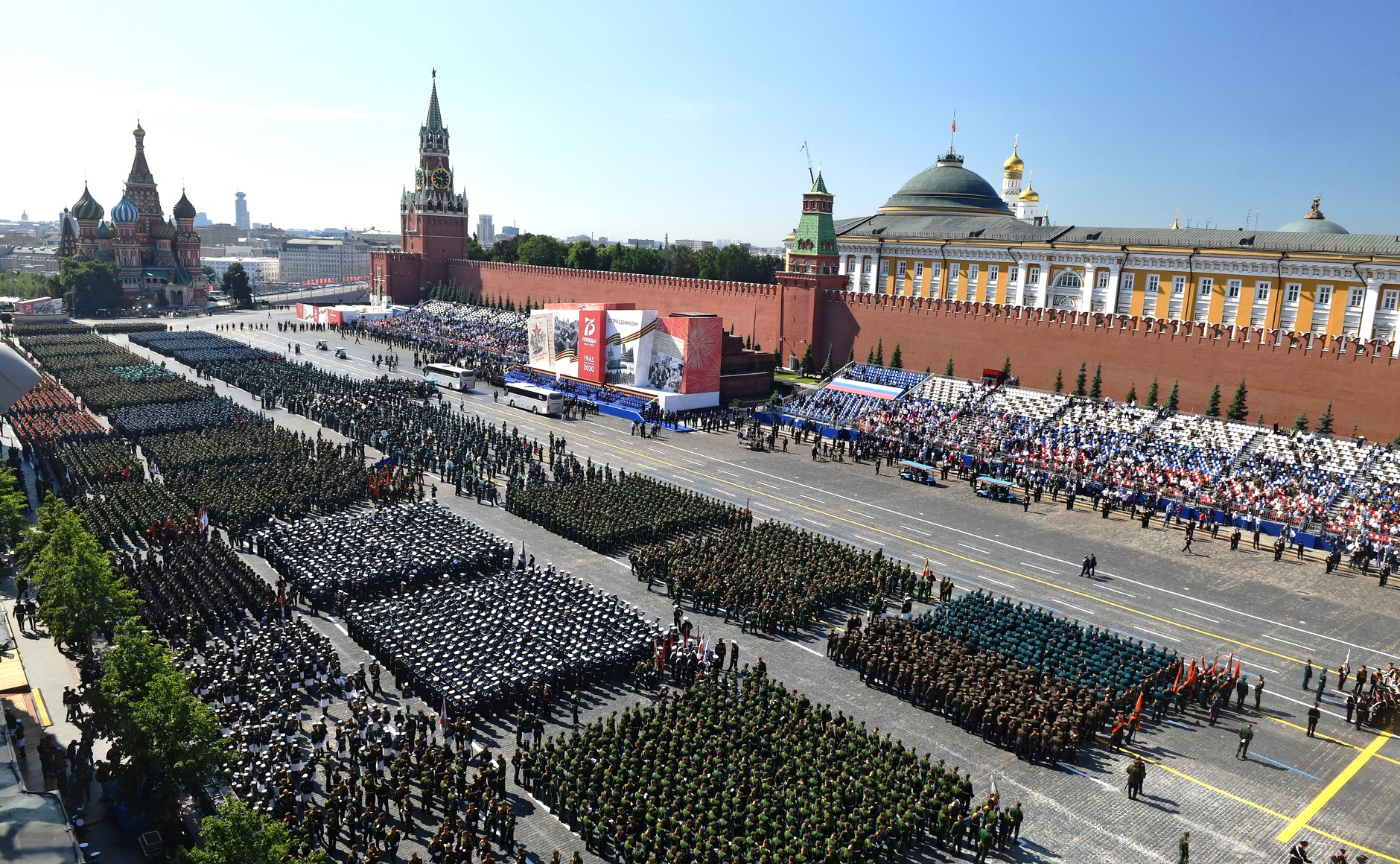 Парад Победы в Москве в 2026 году пройдет без военной техники