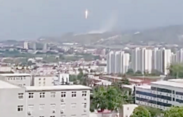 В Китае раздался мощный взрыв после падения орбитальной ракеты