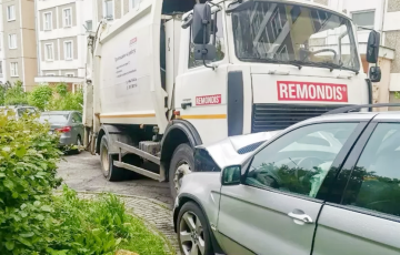 В Минске пенсионерка на BMW протаранила два авто и сбила пешехода