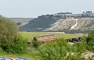 Появилось первое видео подрыва железной дороги в Крыму