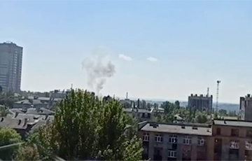 В центре Донецка прогремели мощные взрывы
