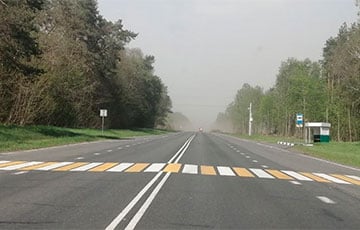 В Дзержинске дороги посыпали комбикормом