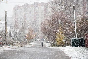 Синоптики рассказали, когда в Беларуси пойдет снег