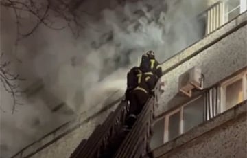 В центре Москвы горит отель «МКМ»