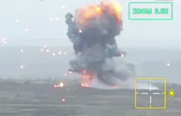 «Мангал» не помог: московитская БМП феерически взлетела в воздух