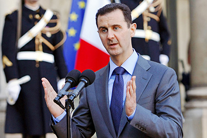 Асад призвал Европу прекратить поддержку террористов