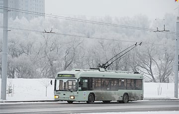 В Минске третий день подряд массово искрят и останавливаются троллейбусы