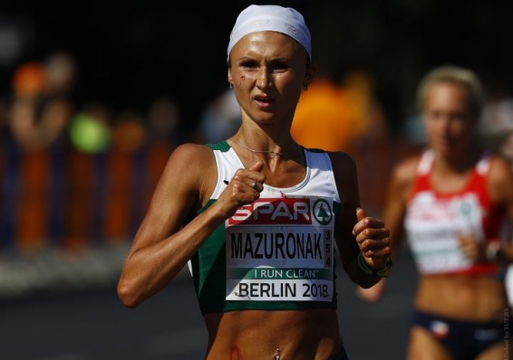 Белоруска Ольга Мазуренок выиграла марафон на чемпионате Европы в Берлине