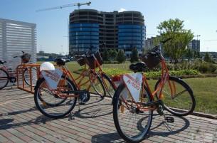В Минске появился бесплатный прокат велосипедов