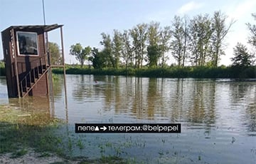 В приграничном регионе Московии начался потоп после удара по плотине