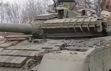 Украинские военные отбили у оккупантов танк Т-80
