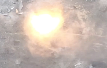 Украинская артиллерия уничтожила логово оккупантов