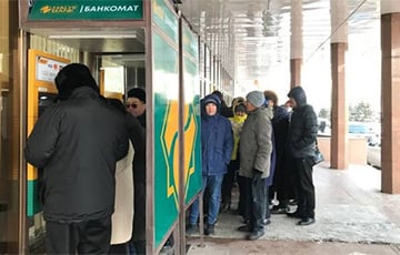 В Алмате начался продовольственный кризис