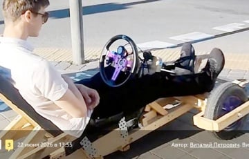 Беларусский школьник создал «бульбамобиль»